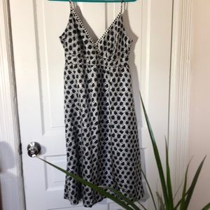 Silk spaghetti strap dress